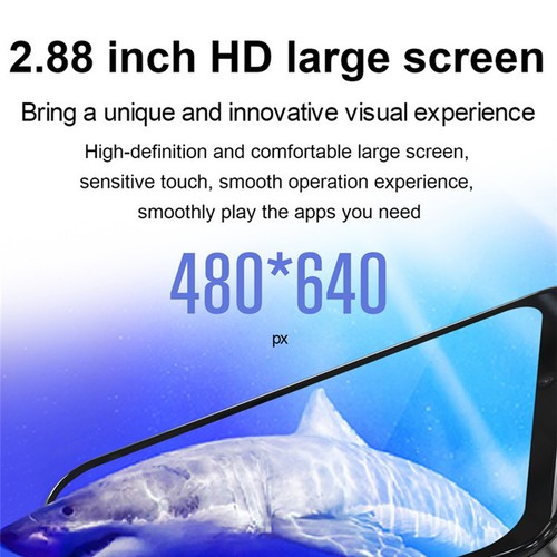 Large Screen 4G Smart Watch Android 9.0 4GB+64GB Heart Rate Monitor Wristwatch - Picture 2 of 17