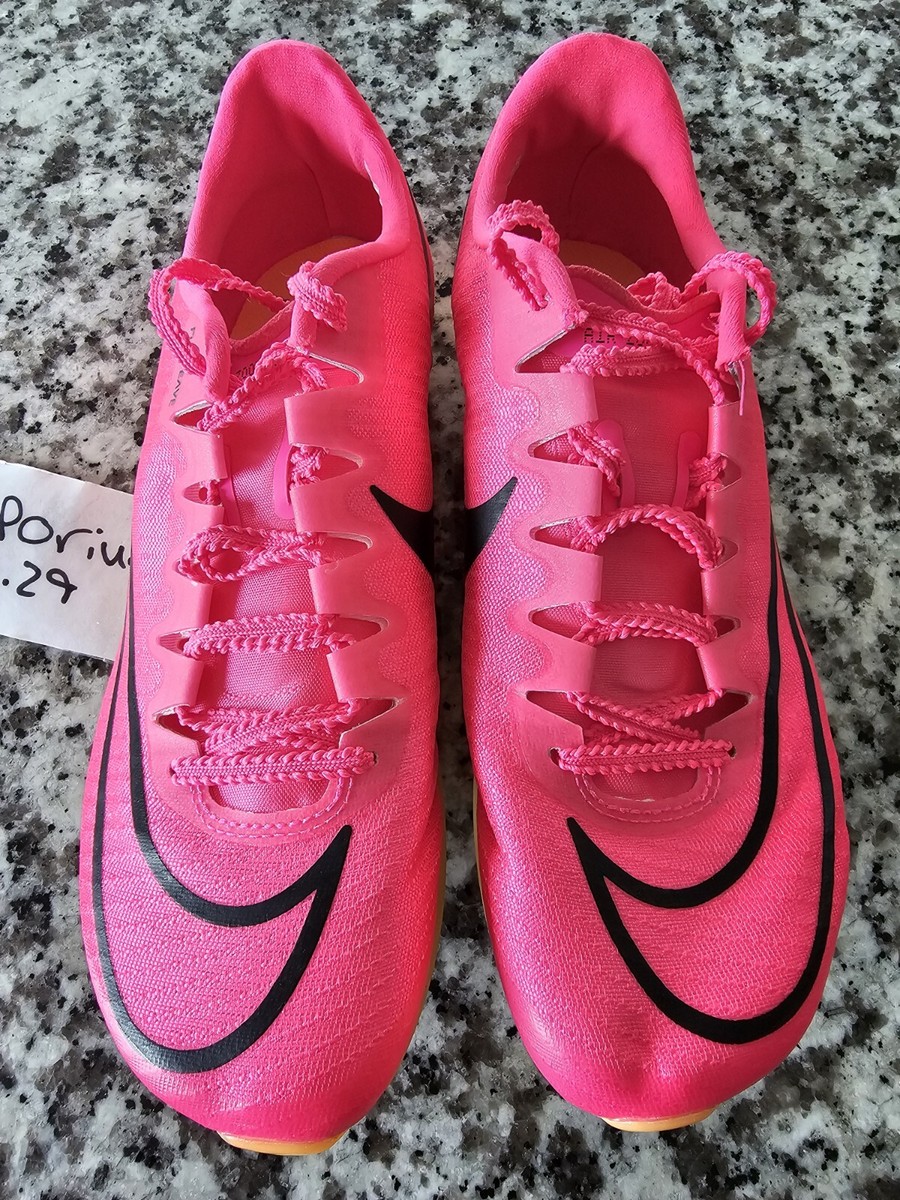Nike Air Zoom Maxfly Hyper Pink Orange Track Field Spike