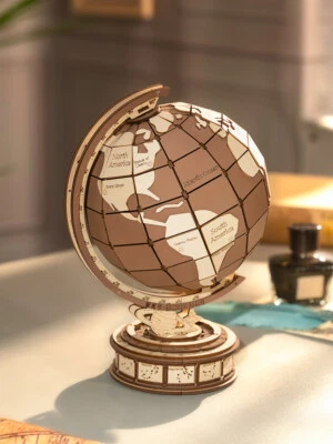 Rolife Global Wonders 3D Wooden Puzzle Model Toys Home Decor Adult Xmas Gift - Image 1 of 4