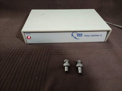TLS 850170 Video/S-Video Splitter Verteiler 1/4 A mit 2 Adapters