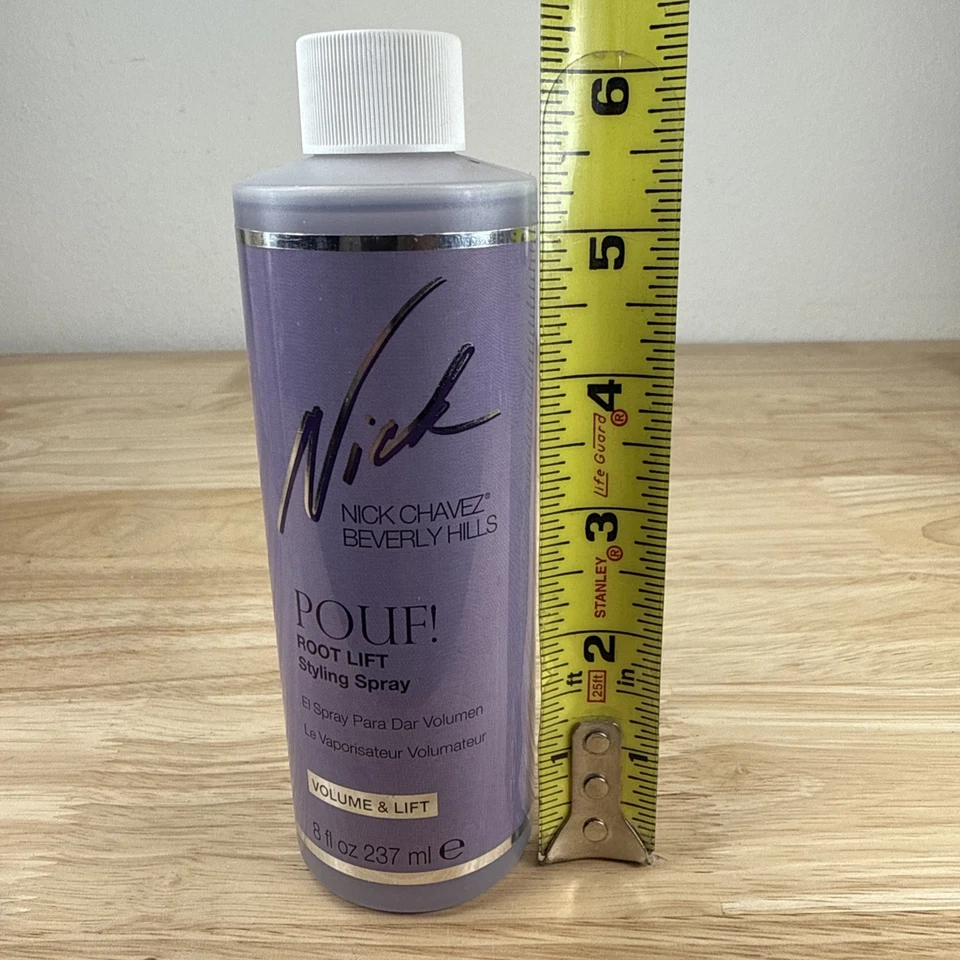 Nick Chavez Beverly Hills POUF! Root Lifting Spray 8 Fl. oz / 237 ml No Pump - Image 4 of 4