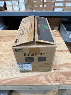 APC Smart-Ups SMT750C Line Interactive Sine-Wave Tower UPS 750VA SmartConnect