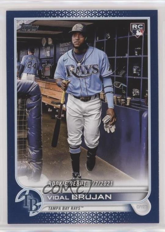 2022 Topps Update Royal Blue Vidal Brujan #US8 0l1