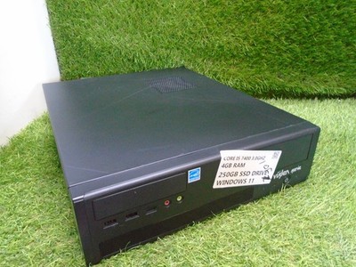 CUSTOM i5 7400 250GB SSD 4GB SCHNELL SFF PC TOWER WINDOWS 11 DESKTOP COMPUTER HDMI