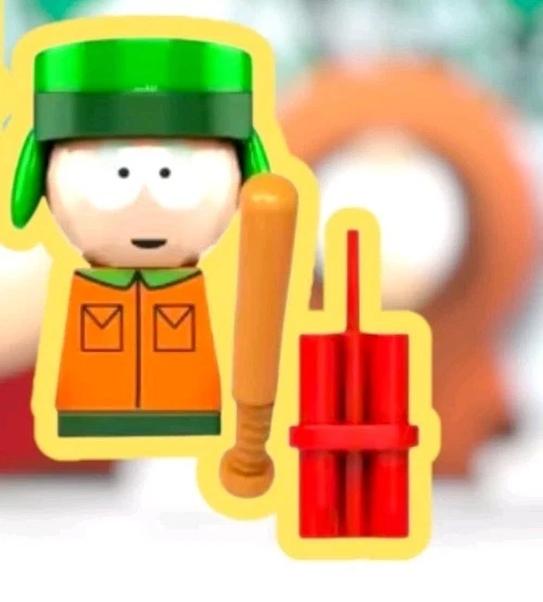 NUEVO 1x MINIFIGURA KYLE BROFLOVSKI Personalizado Lego South Park Conjunto de Figuras FIGURAS DE JUGUETE  Foto 3 de 3