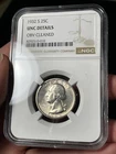 1932-S NGC UNC Details Washington Silver Quarter Key Date!