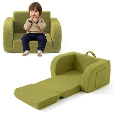 Toddler Couch, 2-in-1 Toddler Chairs Comfy 1-3 Years Old, Toddler Chair for Girl