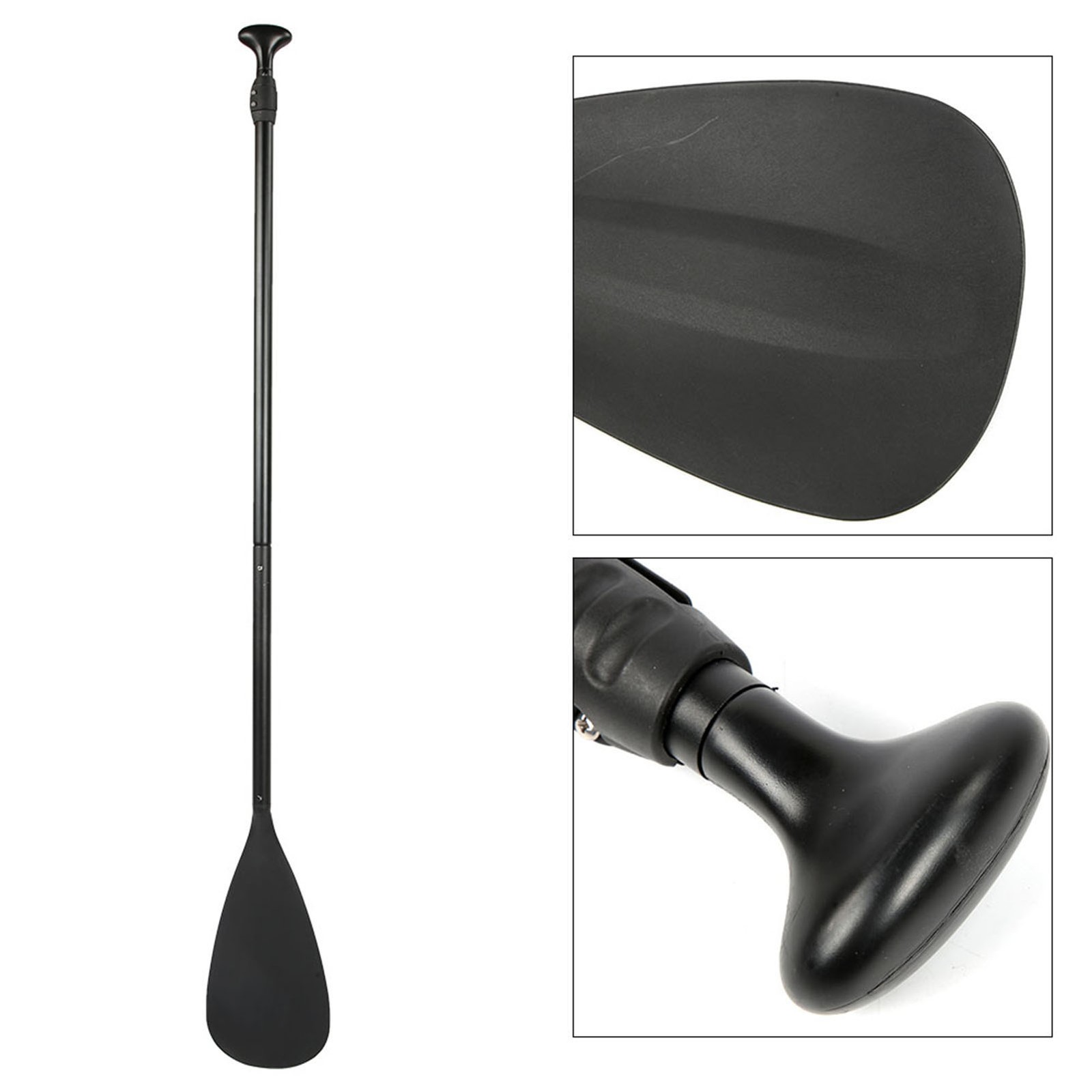 Detachable SUP Black Extendable Paddle Oar Stand Up Paddle Board For Surf HE