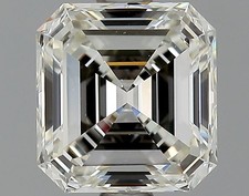 Asscher Cut 1.19 Carat Cert. GIA Natural Mined Diamond Loose I color VS2 clarity 3537.82 per carat