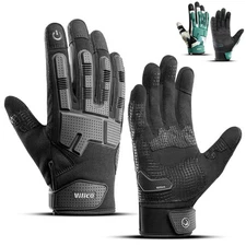 Tactical Heavy Duty Mechanic Gloves Touchscreen Moisture Wicking Cycling Gloves