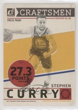 2019-20 Panini Donruss Craftsmen Press Proof Stephen Curry #10 im4