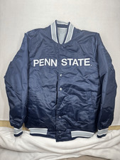 Starter G-III Men's Penn State Nittany Lions Blue Reversible Jacket Large NWT