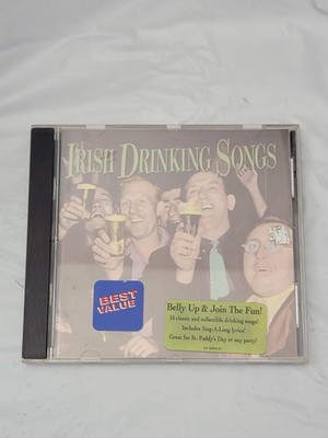 Irish Drinking Songs Belly Up & Join The Fun! CD Columbia Legacy Classic Sing-Al
