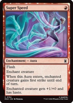 Super Speed [Marvel Super Heroes] MTG