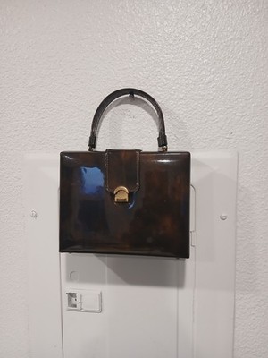 Delicato By Makay Tote Small Purse Dark Brown