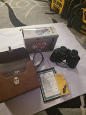 VINTAGE SELSI 7x35 LIGHT WEIGHT PRISM BINOCULARS ORIGINAL BOX W/CASE