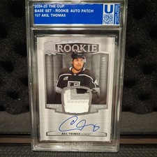 2024-25 Upper Deck The Cup Akil Thomas #107 ROOKIE PATCH AUTO /249 RC RPA