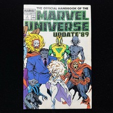 The Official Handbook of the Marvel Universe 3 - Copper Age Marvel Comics 1989
