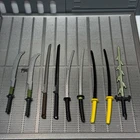 GI Joe Classified 6" Snake Eyes Ninja Katana Ninjato Sword Lot Of 9 Fodder