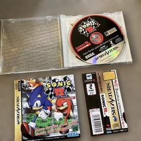 SONIC R Saturn software Japan yg