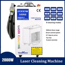 2000W Fiber Laser Cleaning Machine For Metal Cleaning Rust/Oil/Paint Remove