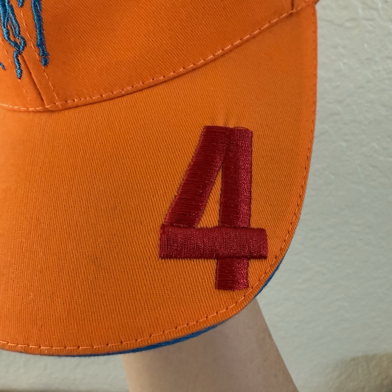 Cappello Berretto Ralph Lauren Uomo TAGLIA UNICA Big Pony 4 Fragranze Golf Baseball ARANCIONE