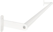 Towel Bar for Bathroom Wall 24 Inch Single Towel Rod Rack White  Heavy Duty