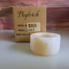 Phylrich K243X2B, Versailles Pink Onyx Only for Escutcheon New in Box!
