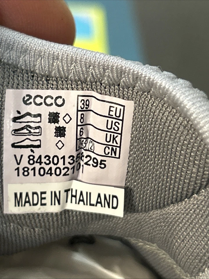 Ecco Terra Cruise Sneakers grau lila Damen Größe 8 bequem V84301358295 - Bild 4 von 4