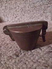 ANTIQUE BRASS APOTHECARY NESTING CUP WEIGHTS Single Cup Very Nice Condition