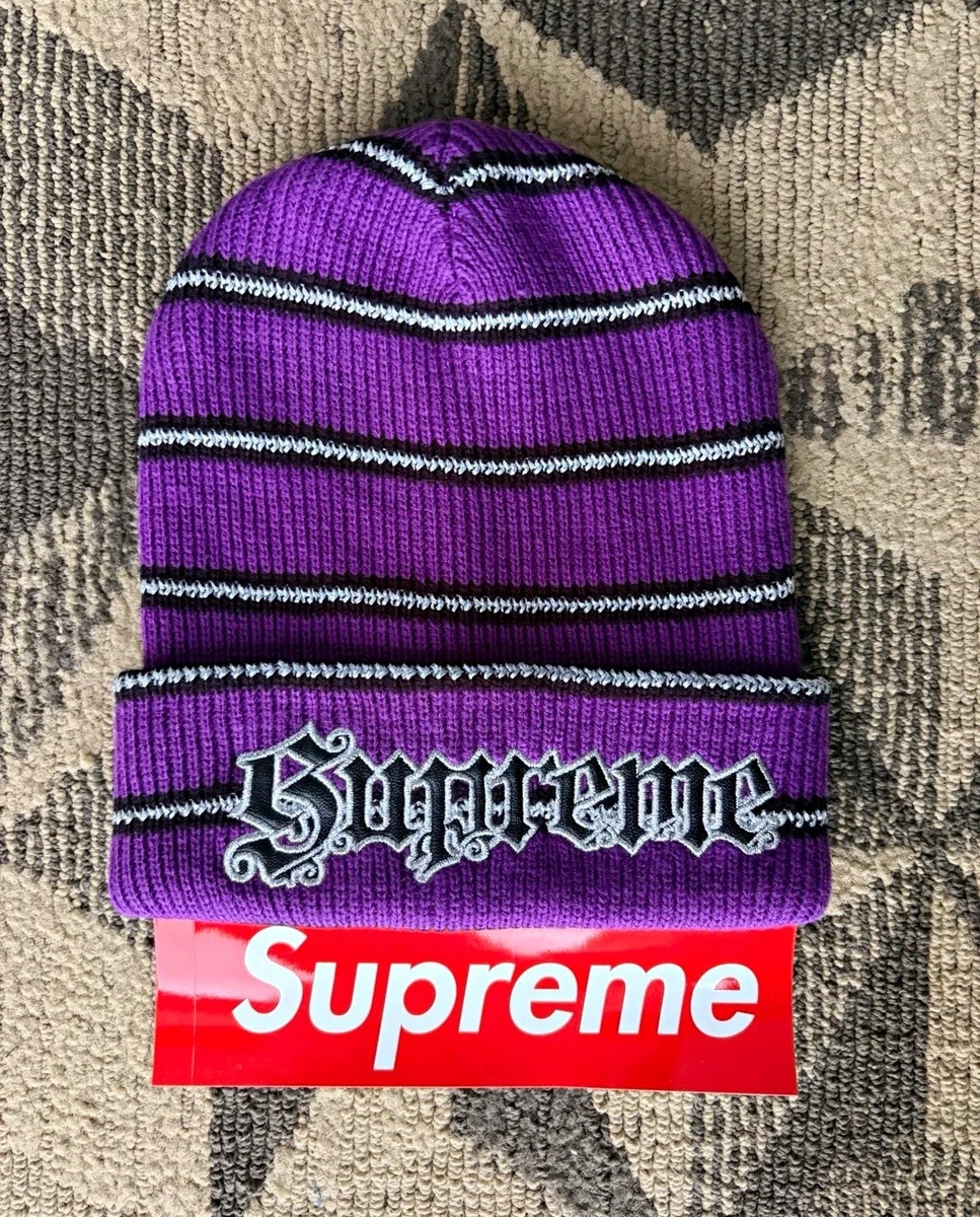 Supreme Beanie Purple Hats for Men for sale | eBay