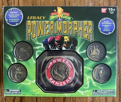 Mighty Morphin Power Rangers Legacy Power Morpher Bandai Used Complete