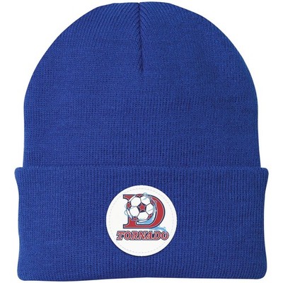 Dallas Tornado Knit Beanie Cap | NASL Soccer Team