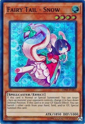 Fairy Tail - Snow OP05-DE005 Super Rare