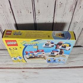 LEGO 3816 SpongeBob Glove World NEW SEALED Retired Patrick Sandy Ice Cream Vendo