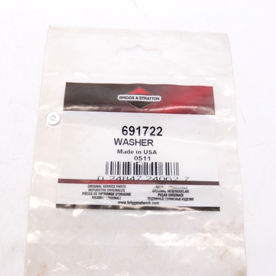#ad Briggs amp; Stratton 691722 OEM Washer Genuine Engine Part NOS Made in USA $6.99
