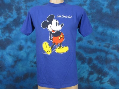 Vintage 80s Mickey Mouse Lake Cumberland Kentucky T Shirt S Walt Disney Cartoon Ebay