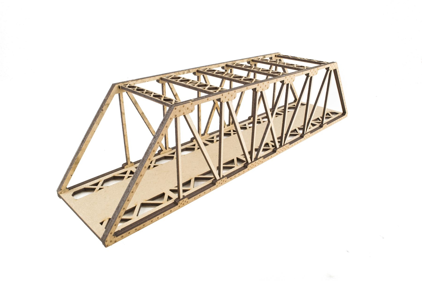 Single Track Hi-Detail MDF Girder Bridge 400mm – OO/HO Model Railway