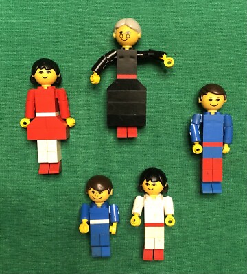 Lego vintage anni 70- personaggi- famiglia Originali e rari - Main Image