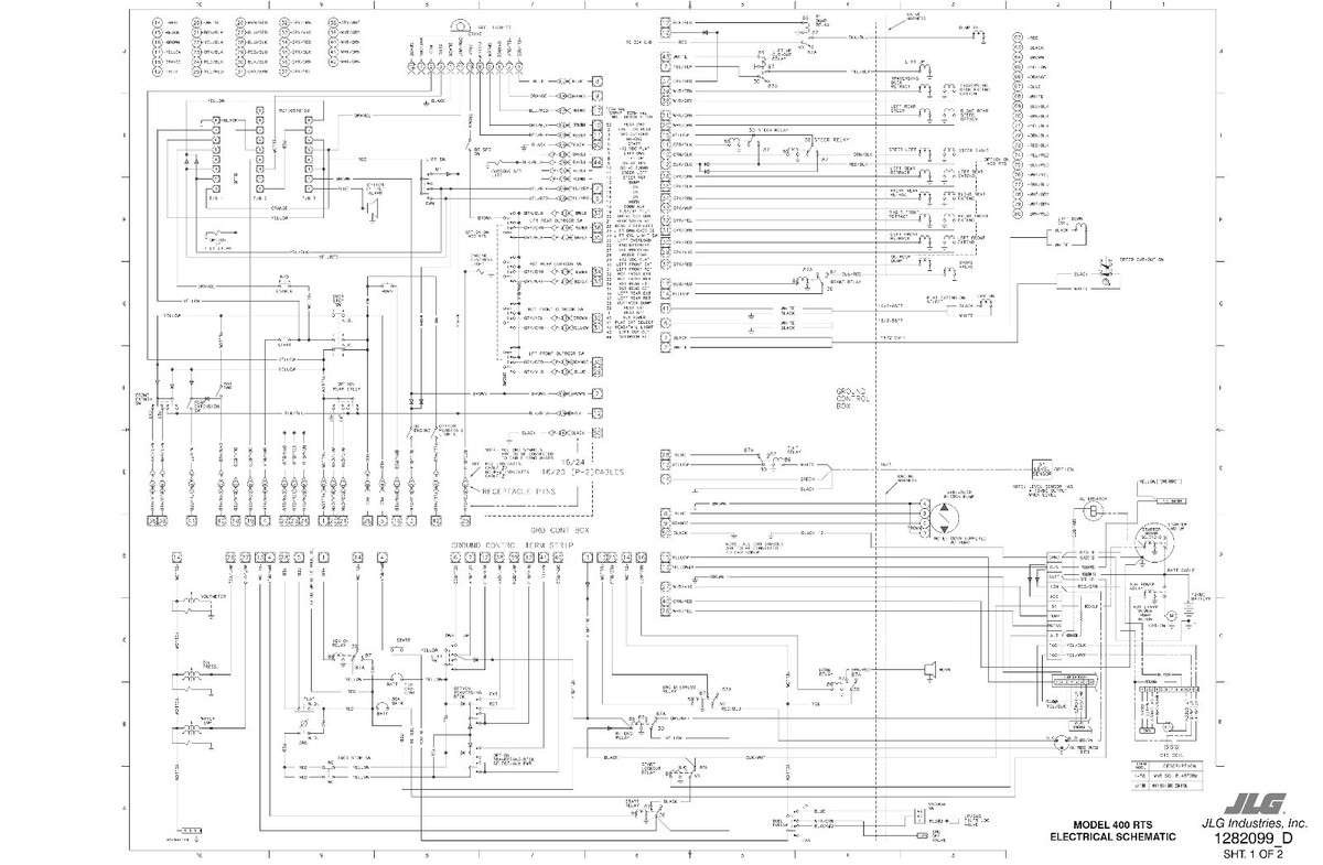 Jlg Scissor Lift Battery Diagram