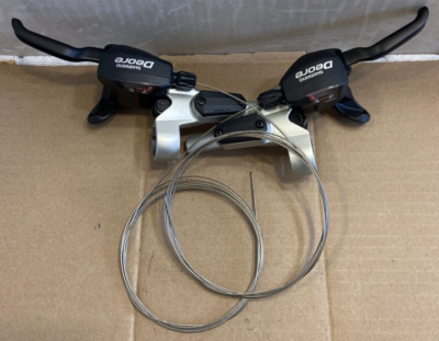 SHIMANO DEORE DUAL CONTROL BRAKE/SHIFT LEVER Set DISC BRAKE-ST