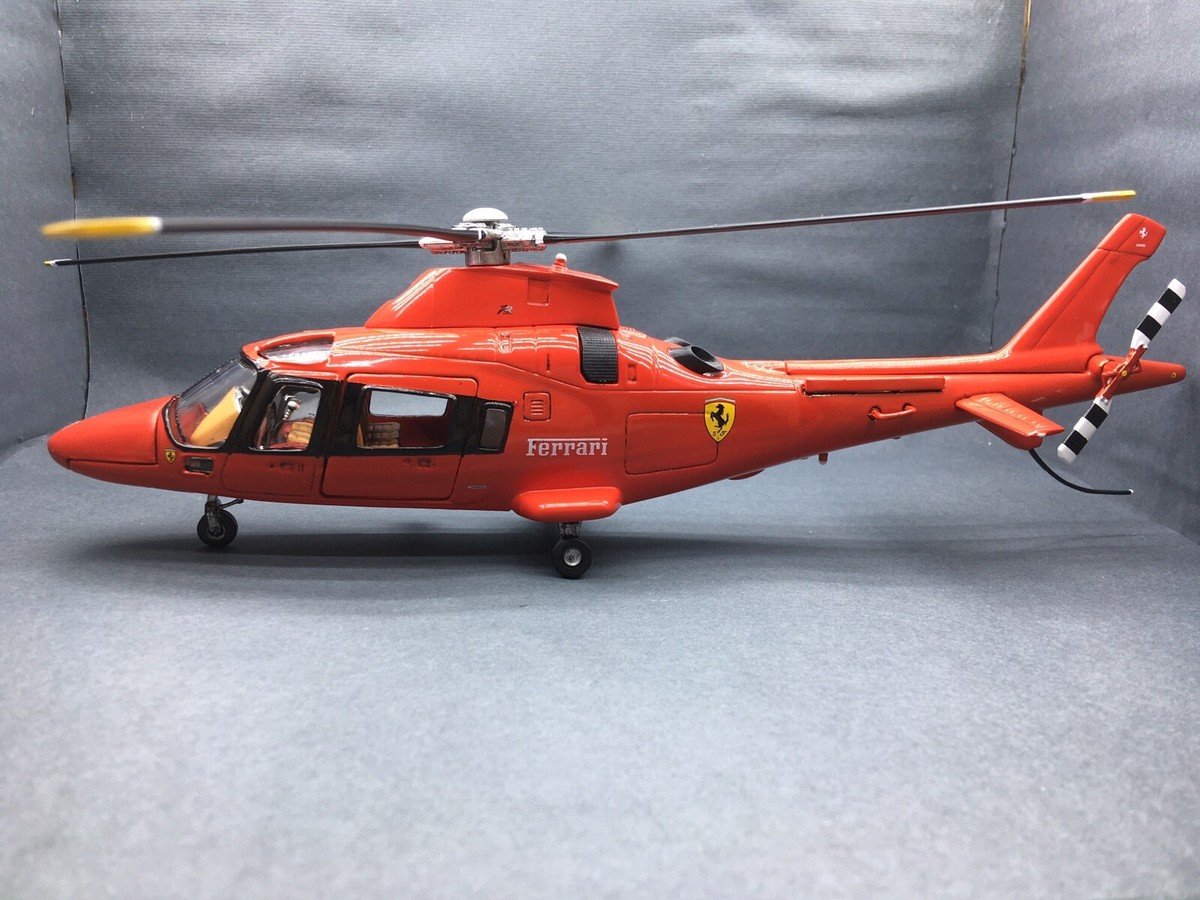🇺🇦 1:43 Agusta Ferrari Team F50 Helicopter HandMade Red 1/43 | eBay