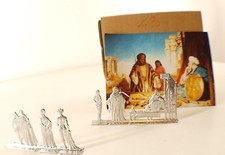 WM Set Von 6 Sets Figuren Antiquitäten Metall Zinnflach WM 206 207 208 212 213