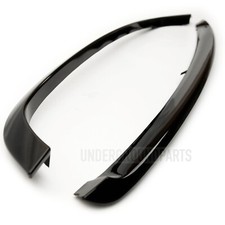 MINI R56 JCW COOPER S GLOSS BLACK FRONT UPPER & LOWER TOP GRILLE SURROUNDS FRAME