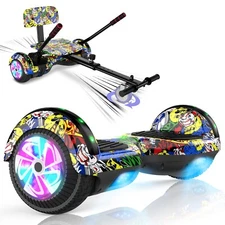 6.5inch Hoverboard & Go Kart Hover board Bluetooth Self-Balancing Kids eScooter