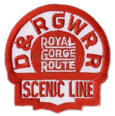 Patch-DENVER & RIO GRANDE WESTERN Royal Gorge Rt (D&RGW) #2005-NEW-Free Shipping