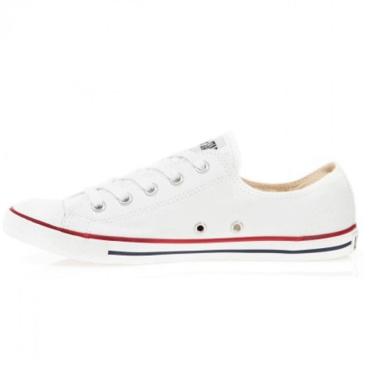 ALLSTARS OX LO DELICADO BLANCO BAJO PERFIL SUELA DELGADA SEÑORA | eBay