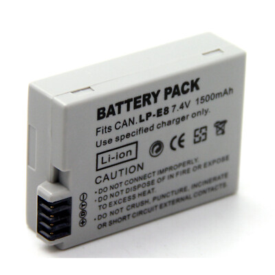 Battery /Charger For LP-E8 Canon EOS Kiss X6i Kiss X7i 600D 700D