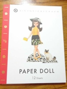 ebay vintage paper dolls