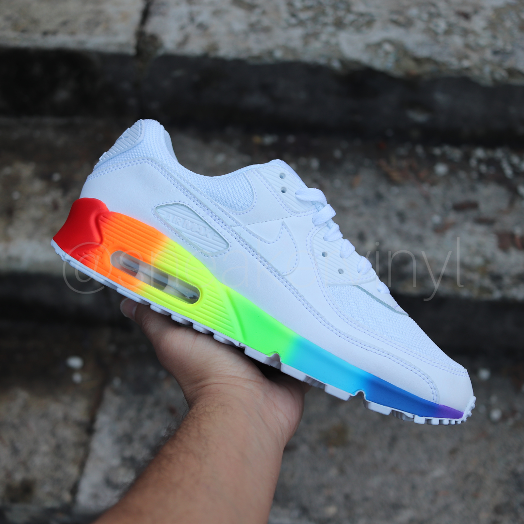 Air Max 90 PRIDE Rainbow Custom NWT | eBay display picture 1